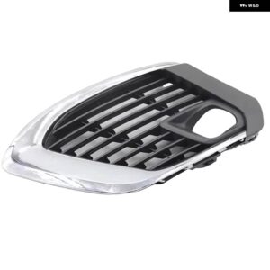 1619191980 1619192080 プジョー 5008 フロント バンパー フォグランプ ランプカバー トリム フレーム グリル - Left