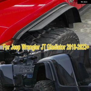 フロントリア クリアランスフェンダーフレア ジープ ラングラー JT グラディエーター 2018-2023+ オフロードホイールフレアライナー - Lower　Fender