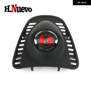 カーアクセサリーデコレーション ミニクーパー F60 カントリーマン 車用時計飾り ダッシュボード エア アウトレット センター インテリア ウォッチカバー - Red