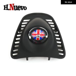カーアクセサリーデコレーション ミニクーパー F60 カントリーマン 車用時計飾り ダッシュボード エア アウトレット センター インテリア ウォッチカバー - Red Jack