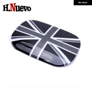 MINI F60 COUNTRYMAN 車用燃料 タンクキャップ カバー ガソリン ガス ステッカー 装飾 スタイリング カスタム アクセサリー - grey union jack
