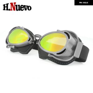 バイク オートバイ MXゴーグル ヴィンテージ メンズ メガネ ダート バイク オートバイ モトクロス スキー 安全ゴーグルレス オフロード 自転車 バイカー ス - Grey Frame Yellow