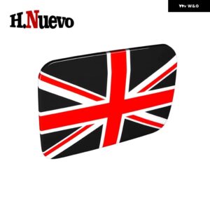 カーアクセサリー ガス燃料 タンクキャップ ステッカー カバー 車用 デカール MINI JCW COUNTRYMAN U25 車 外装 パーツ - Black Jack