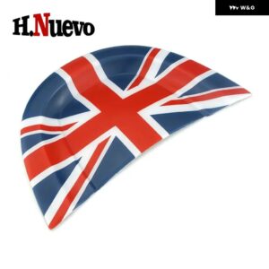 車内ルーフ読書灯 ステッカー フレーム カバー フレーム MINI COOPER F54 F55 F56 F60 COUNTRYMANアクセサリー - Red Union Jack