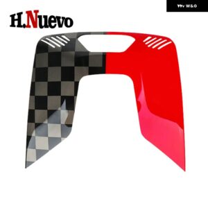 車用ミニクーパーS E SE F65 F66 U25 カントリーマン J01 EV エースマン J05 読書灯 フレーム トリム ステッカー 装飾 インテリア アクセサリー - JCW