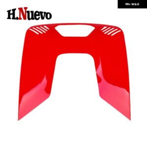 車用ミニクーパーS E SE F65 F66 U25 カントリーマン J01 EV エースマン J05 読書灯 フレーム トリム ステッカー 装飾 インテリア アクセサリー - red