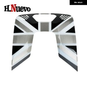 車用ミニクーパーS E SE F65 F66 U25 カントリーマン J01 EV エースマン J05 読書灯 フレーム トリム ステッカー 装飾 インテリア アクセサリー - Grey Jack