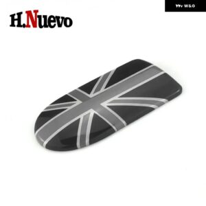 車 ミニ クーパー クラブマン F55 F56 F57 F54 F60 カー スタイリング ユニオンジャック カー グローブ ボックス ハンドル 装飾 収納 ボックス カバー - F54 F60 Gray Jack