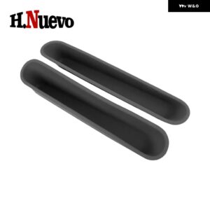 2024 2025 シリコン製 2個セット 車用リア オーガナイザー 収納 ボックス ポケット ミニクーパー 電気自動車 E SE J01 自動車内装アクセサリー - black