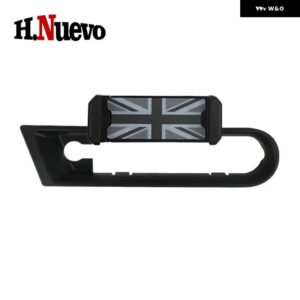 車アクセサリー エア アウトレット 携帯電話 ブラケット 携帯電話 ホルダー 内装 回転 スタンド MINI COOPER J01 J05 - J01 Grey Jack