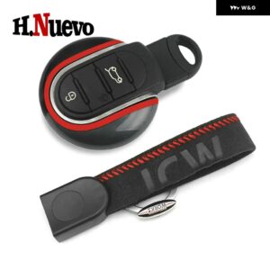 車アクセサリー キーカバー ホルダー ミニクーパー F54 F55 F56 F57 F60 カントリーマン インテリア 車 装飾 ケース - Huge JCW