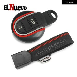 車アクセサリー キーカバー ホルダー ミニクーパー F54 F55 F56 F57 F60 カントリーマン インテリア 車 装飾 ケース - JCW