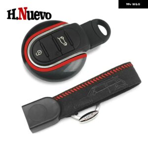 車アクセサリー キーカバー ホルダー ミニクーパー F54 F55 F56 F57 F60 カントリーマン インテリア 車 装飾 ケース - Car