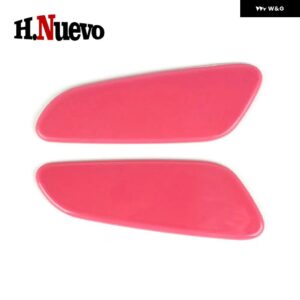 車内 ステッカー アームレスト ボックス カバー ステッカー デカール 装飾 ケース ミニクーパー F60 カントリーマン F60 カー スタイリング 2枚 - Pink