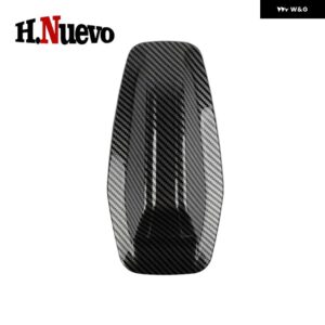 2024 2025 ABSカーアクセサリールーフアンテナカバー ステッカー シェル BMW MINI COUNTRYMAN U25車 外装 トリム 装飾 - Carbon fiber pattern