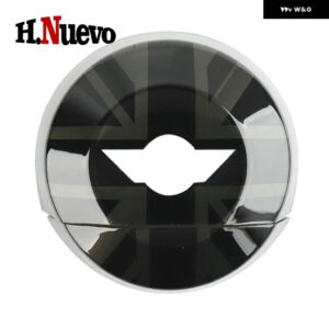 MINI COOPER SE J01 J05 ELECTRIC U25 COUTRYMAN ステアリングホイール センターカバー パネル スタイリング ステッカー 車内アクセサリー - Dark Flag