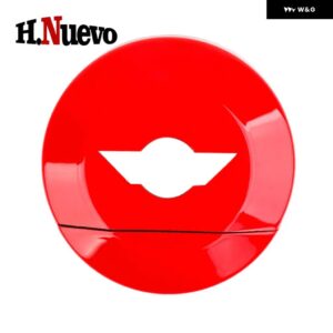 MINI COOPER SE J01 J05 ELECTRIC U25 COUTRYMAN ステアリングホイール センターカバー パネル スタイリング ステッカー 車内アクセサリー - red