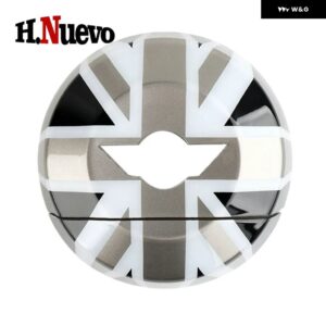 MINI COOPER SE J01 J05 ELECTRIC U25 COUTRYMAN ステアリングホイール センターカバー パネル スタイリング ステッカー 車内アクセサリー - Gray Jack