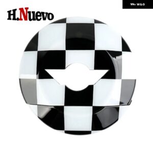 MINI COOPER SE J01 J05 ELECTRIC U25 COUTRYMAN ステアリングホイール センターカバー パネル スタイリング ステッカー 車内アクセサリー - Checker