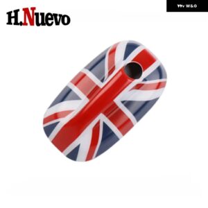 車 MINI COOPER S JCW F55 F56 車 外装 トリム アンテナ 装飾 カバー ステッカー カー スタイリング アクセサリー - Red Jack