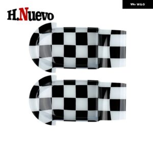 カーアクセサリー 2個 ドアハンドル カバー ミニクーパー E SE J01 EV ABS 車 ドアハンドル ステッカー デコレーション 2024 25 - Checker