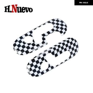 2個 車シート調整 パネル 装飾 スティック プラスチック カバー MINI COOPER F60 インテリア ステッカー アクセサリー カー スタイリング - Checker