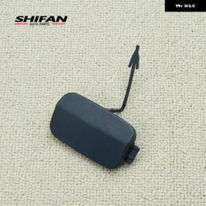 4L0807449E 4L0807450E リア バンパー 牽引フック アイカバー キャップ プライム仕上げ アウディ Q7 2010-2015 カーアクセサリー 4L0 807 449 E - 4L0807449E　LH