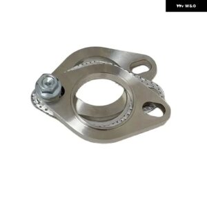 1個車アクセサリーアクセサリー 汎用 ステンレス マフラーフランジマフラー接続51MM63MM76MMジョイント - 51mm 2pcs