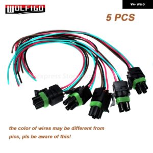 1個 5個 85-93 TPI LT1 IAC アイドルエア コントロール バルブ ハーネス コネクタ PT127 PT2300 12085506 1P1047 85112 - 5 PCS