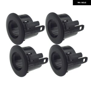 39681-TV0-G01 9663821577XT パーキング センサー ホルダー リテーナー シトロエン C5 C6 プジョー 307 308 407 ホンダ アコード 9 シビック アキュラ - Matte Black 4PCS