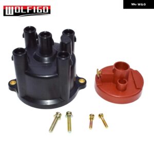 1個/2個ディストリビューターキャップローター トヨタ カムリ 1994 1995 1996 2.2L 1910174110 19102-74040 - Cap and Rotor