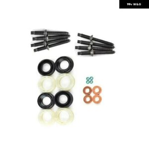 1982A0 燃料 インジェクター シールワッシャー Oリングキット 1.6 HDI プジョー 207 307 407 パートナー シトロエン C2 C3 198185 1378433 1314368 198299 - Style A Set