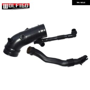 1個 / 2個 クランクケース ブリーザーホース パイプ VW パサート B5 06B103217M 06B 133 354 M 06B133354P 06B133354AH - Set 2PCS