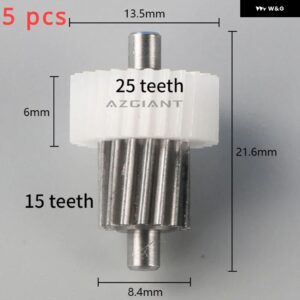 30T 15/25T シボレー マリブ クルーズ キャプティバ スパーク サイドリバースビュー 折りたたみ ミラー アクチュエーター ギア リペア 外装 - 5 pcs gear B