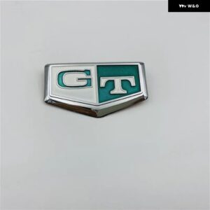 4色 スカイライン C110 GTR GTT GT フロント サイドフェンダー エンブレムバッジロゴカーオーナメント DATSUN C210 - white　green