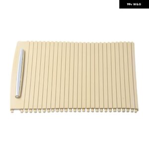 51166963913 車用リアセンター コンソール ローラー ブラインド カバー BMW E92 E93 M3 2006-2012 5116696094 - beige