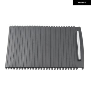 51166963913 車用リアセンター コンソール ローラー ブラインド カバー BMW E92 E93 M3 2006-2012 5116696094 - black