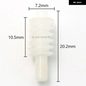 30T マツダ 2 3 6 CX-9 CX-8 CX-5 CX-3 CX-4 CX-30 CX-50 MX-5 ロードスター アクセラ アテンザ サイドウイング ビューミラー フォールド アクチュエーター - Plastic Worm Gear