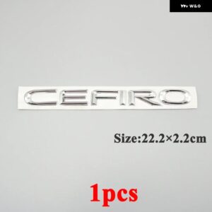 3D車用リア トランク テールゲート文字 単語 ロゴ ネームプレート バッジ デカール ステッカー エンブレム マキシマ セフィーロ - 1pcs CEFIRO2