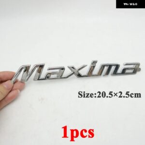 3D車用リア トランク テールゲート文字 単語 ロゴ ネームプレート バッジ デカール ステッカー エンブレム マキシマ セフィーロ - 1pcs Maxima3