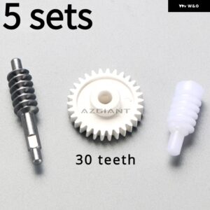 30T マツダ 2 3 6 ロードスター デミオ アクセラ アテンザ MX-5 CX-3 CX-4 CX-5 CX-7 CX-9 カーパーツ サイドウィングミラー 折りたたみ モーターギアセット - 5 sets gear assembly