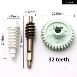 32T レクサス LS460 LS600 LX570 GX460 RX270 RX350 RX450 IS200 IS220 IS250 IS300 IS350 IS バックミラー 折りたたみ モーターギアセット - gear set Original