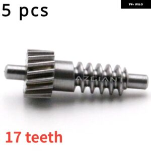 17T ACURA TLX MDX ILX RLX RDX TSX サイドパワー 折りたたみ ミラー リアビューモーターギアセット 金属 プラスチック カーパーツリペアキット - 5 pcs big gears