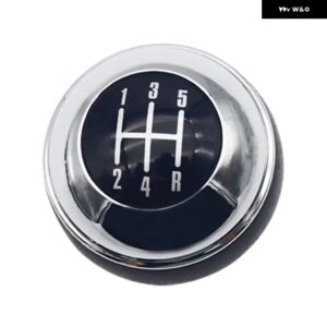 5/6速 マニュアル クローム カー ギア シフト ノブ レバー シフター ハンドル ボール ミニ R50 2000-2006 カブリオ R52 R53 クーパー 2002-2008 - 5　speed　black