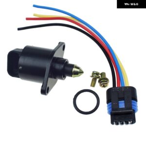 1986-1990 ジープ チェロキー ジープ ワゴニア 4.0L アイドルエア コントロール バルブ コネクタプラグ付き なし AC124 17112966 83503643 2H1141 - Valve and Pigtail