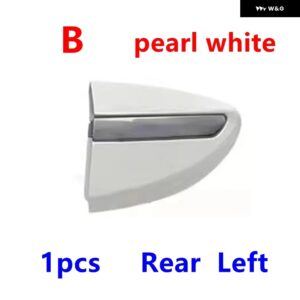 1個 フロント リア 左 右 外装 外側 ドアハンドル カバー 蓋 トヨタ カローラ 2014 - 18 - Rear Left B