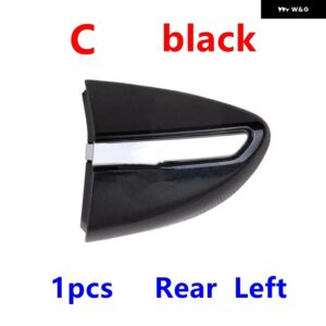 1個 フロント リア 左 右 外装 外側 ドアハンドル カバー 蓋 トヨタ カローラ 2014 - 18 - Rear Left C