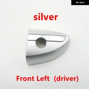 1個 フロント リア 左 右 外装 外側 ドアハンドル カバー 蓋 トヨタ カローラ 2014 - 18 - Front Left D