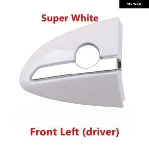 1個 フロント リア 左 右 外装 外側 ドアハンドル カバー 蓋 トヨタ カローラ 2014 - 18 - Front Left A