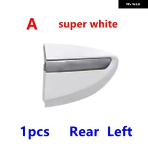 1個 フロント リア 左 右 外装 外側 ドアハンドル カバー 蓋 トヨタ カローラ 2014 - 18 - Rear Left A